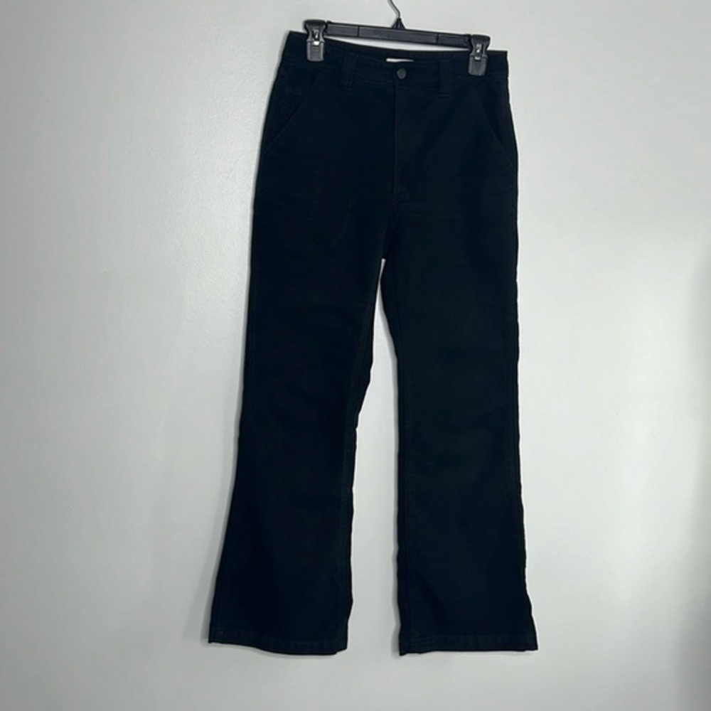 Aritzia | TNA black flare leg jeans, size 4